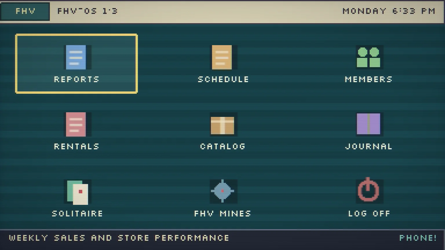 FHV-OS store computer