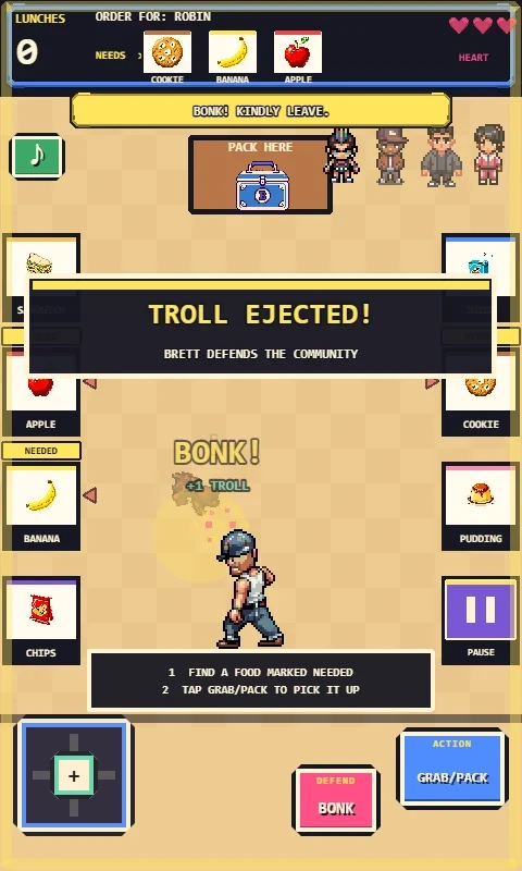 Bonk the trolls
